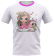 CAMISETA HELANCA PLUS FEMININA INFANTIL