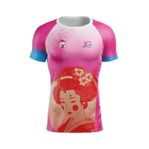 CAMISETA DRY-FIT PREMIUM FEMININA DRY-FIT PREMIUM PERSONALIZADA FEMININA ADULTO 4X0 COR ULTRA-HD EPSON 100% POLIÉSTER IMPRESSÃO TOTAL TINTA ORIGINAL MADE IN JAPAN