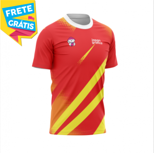CAMISETA HELANCA PLUS MASCULINA HELANCA PLUS 0.120 G/M2 PERSONALIZADA MASCULINO 4X0 COR ULTRA-HD EPSON 100% POLIÉSTER IMPRESSÃO TOTAL TINTA ORIGINAL MADE IN JAPAN