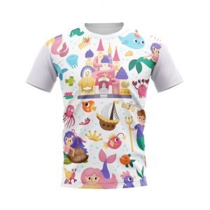 CAMISETA UV50+ FEMININA INFANTIL MALHA ACTIVE PROTEÇÃO SOLAR UV50+ PERSONALIZADA FEMININA INFANTIL 4X0 COR ULTRA-HD EPSON 92,5% POLIÉSTER | 7,5% ELASTANO IMPRESSÃO TOTAL TINTA ORIGINAL MADE IN JAPAN