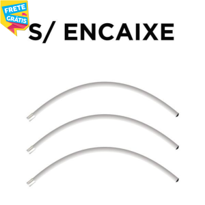 CURVA SEM EMENDA COM ENCAIXE - 108CM Tubo de Alumínio Redondo 19,05mm (3/4)  Parede de 1.0mm  