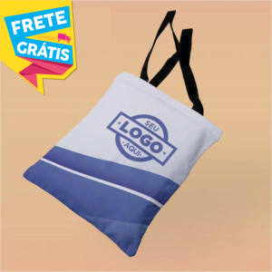 Bolsa Horizontal Tecido TecnoSport 100% Poliéster  4x0 Cor Impressão Ultra-HD Sublimática Alça Dupla Nylon 25mm 