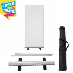 Roll-Up Alumínio/Poliestireno 2,00M X 0,80M   NÃO ACOMPANHA TECIDO FRETE GRÁTIS NAS COMPRAS ACIMA DE 100,00, CONSULTE AS REGIÕES.