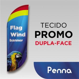 TECIDO PROMOCIONAL PENA TECIDO TECNOSPORT 100% SINTÉTICO 1.95M X 0.65M DUPLA-FACE | IMPRESSÃO ULTRA-HD EPSON LINHA BRANCA COSTURA OVERLOQUE EXTERNO 