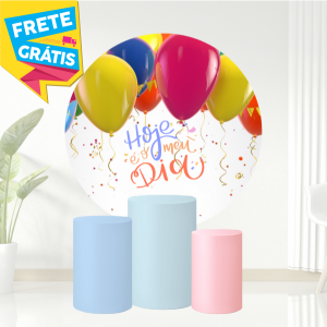 TECIDO REDONDO PARA FESTAS HELANCA PLUS 0.120 G/M2 1.50M X 1.50M IMPRESSÃO ULTRA-HD EPSON 100% POLIÉSTER COSTURA BAINHA EM VOLTA 